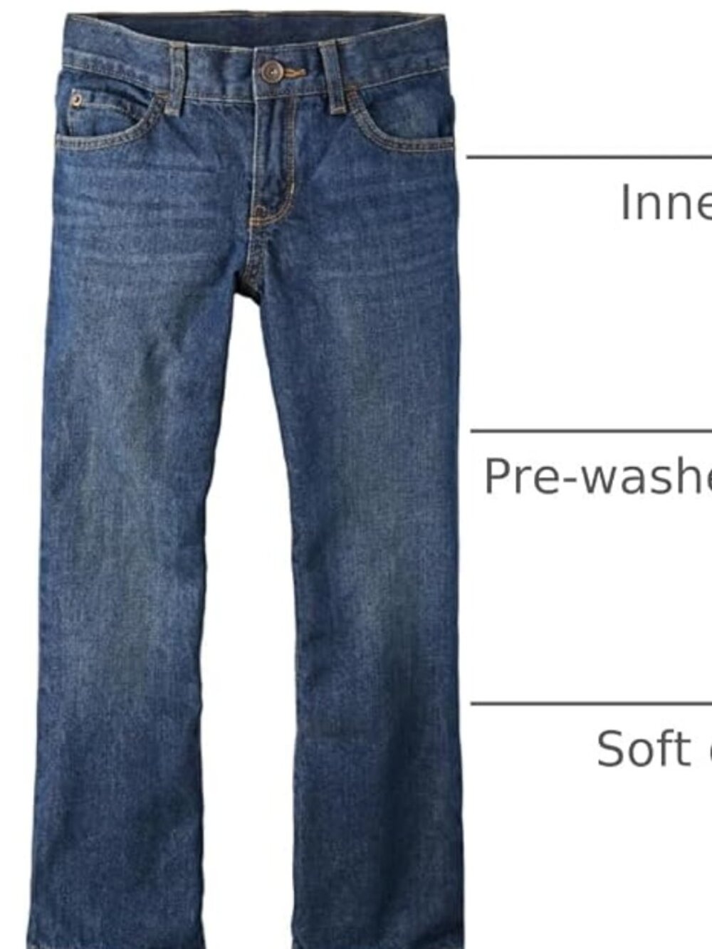 The Children's Place Boys' Bootcut Jeans